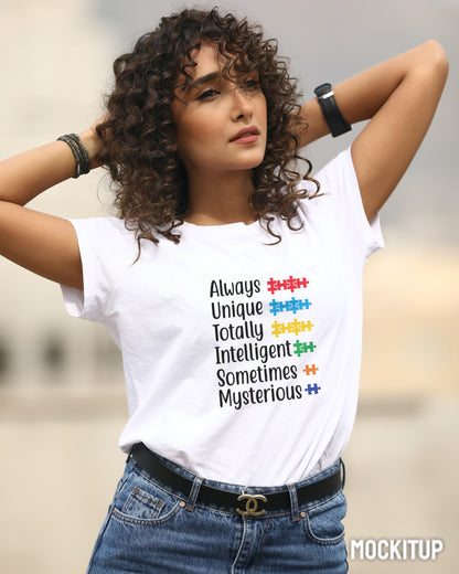 Female Classic Crew T-Shirt  Melange