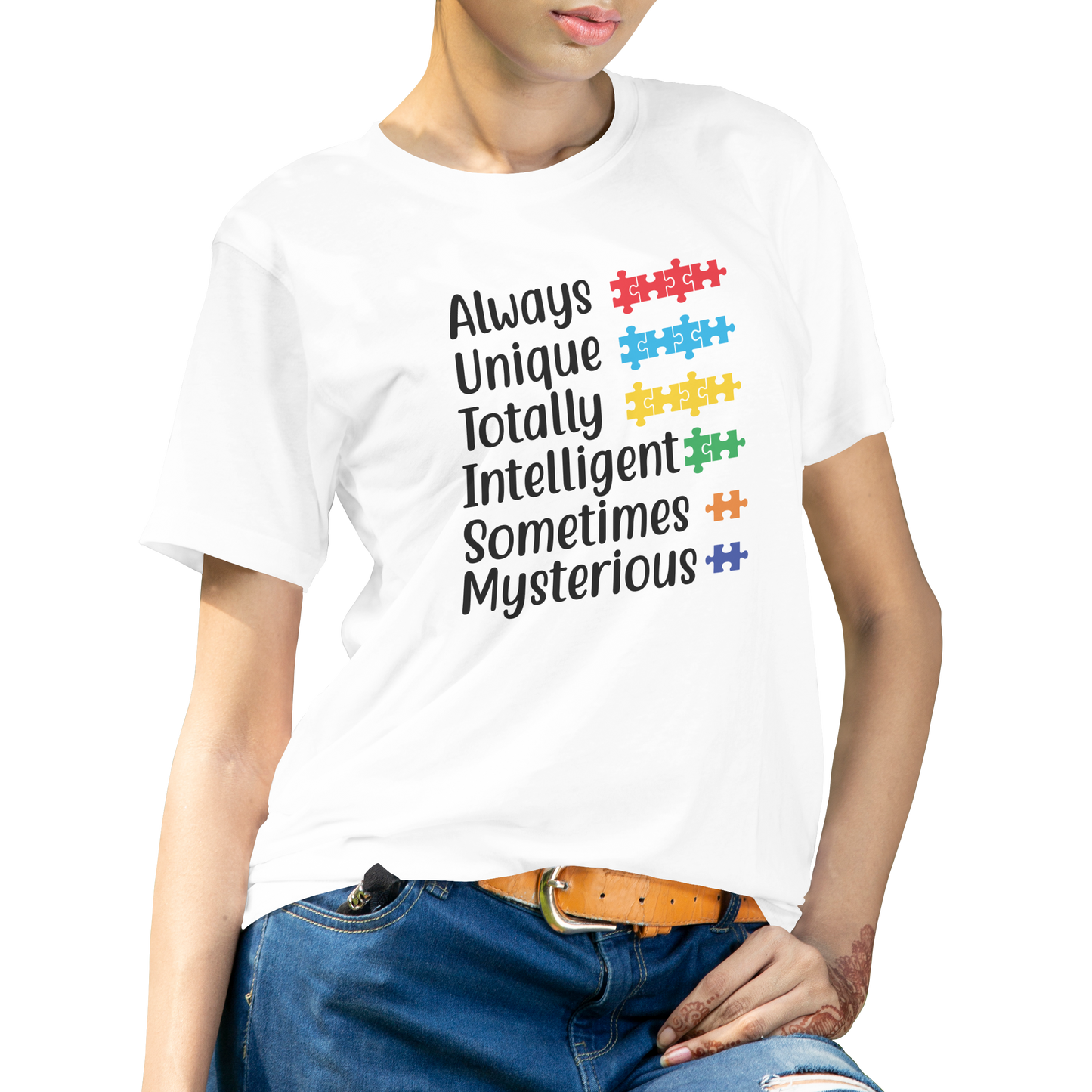 Female Classic Crew T-Shirt  Melange