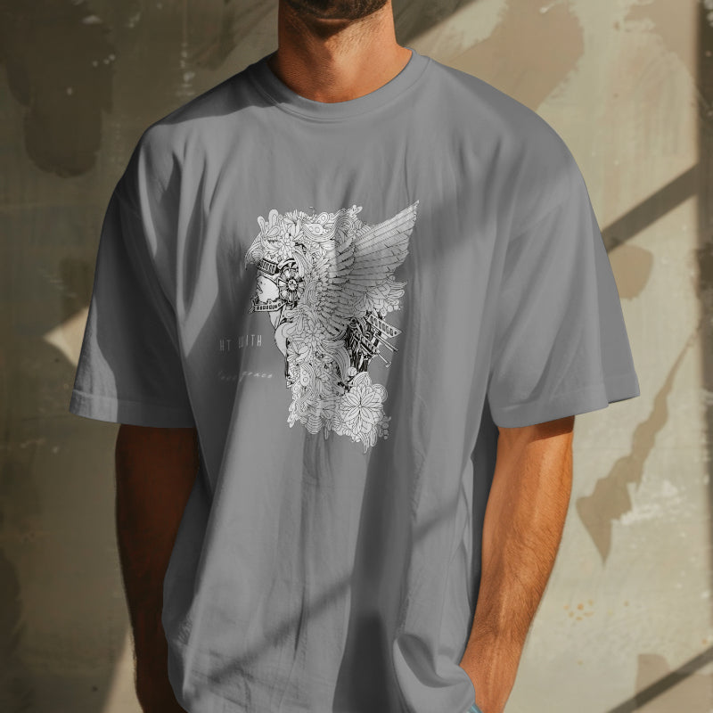 OVERSIZED TSHIRT "WORRIER LOOK"