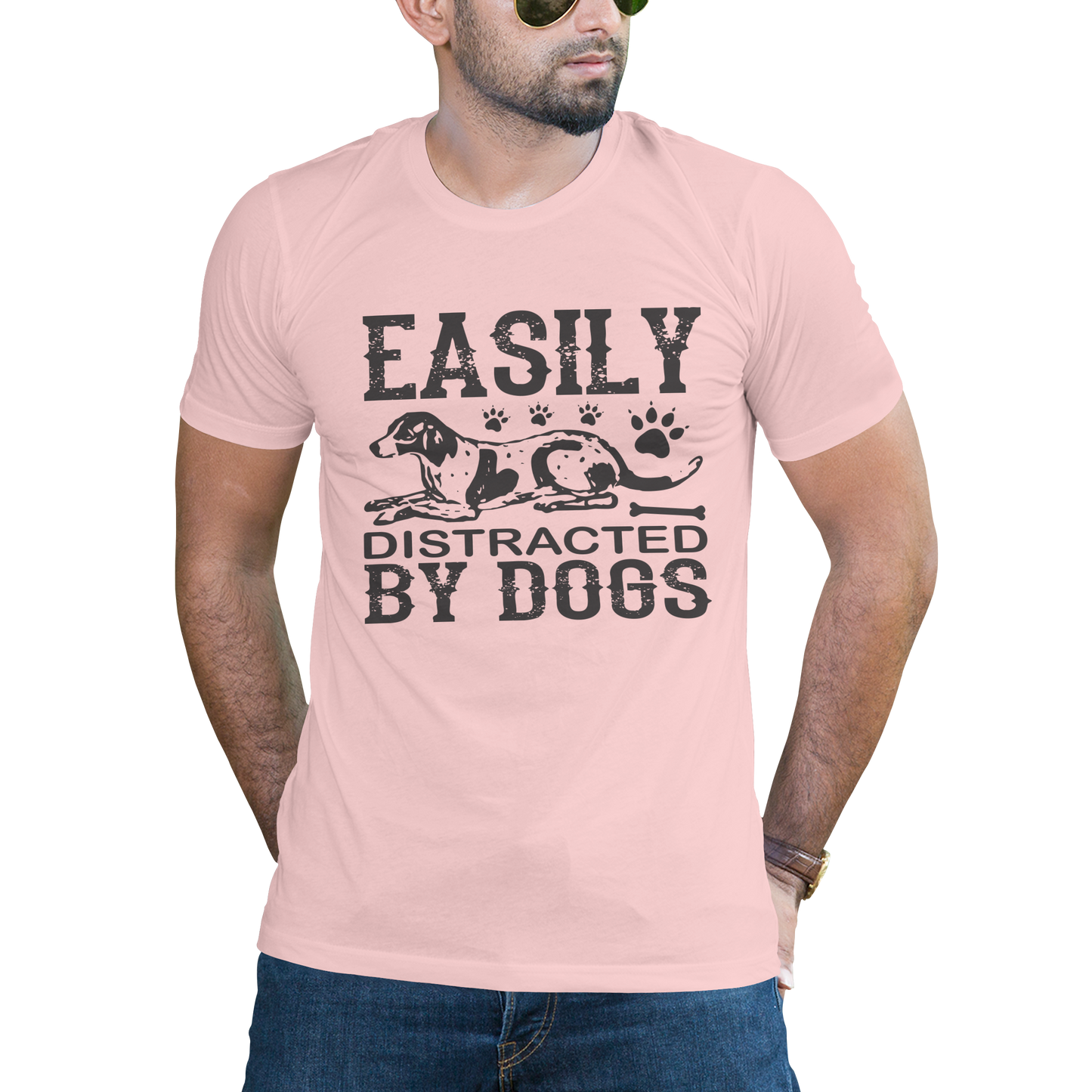 MEN FULL SLEEVE TSHIRT FOR DOG LOVER